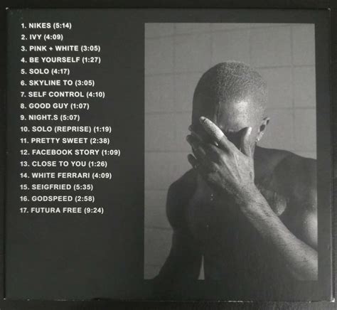 blonde frank ocean song list.